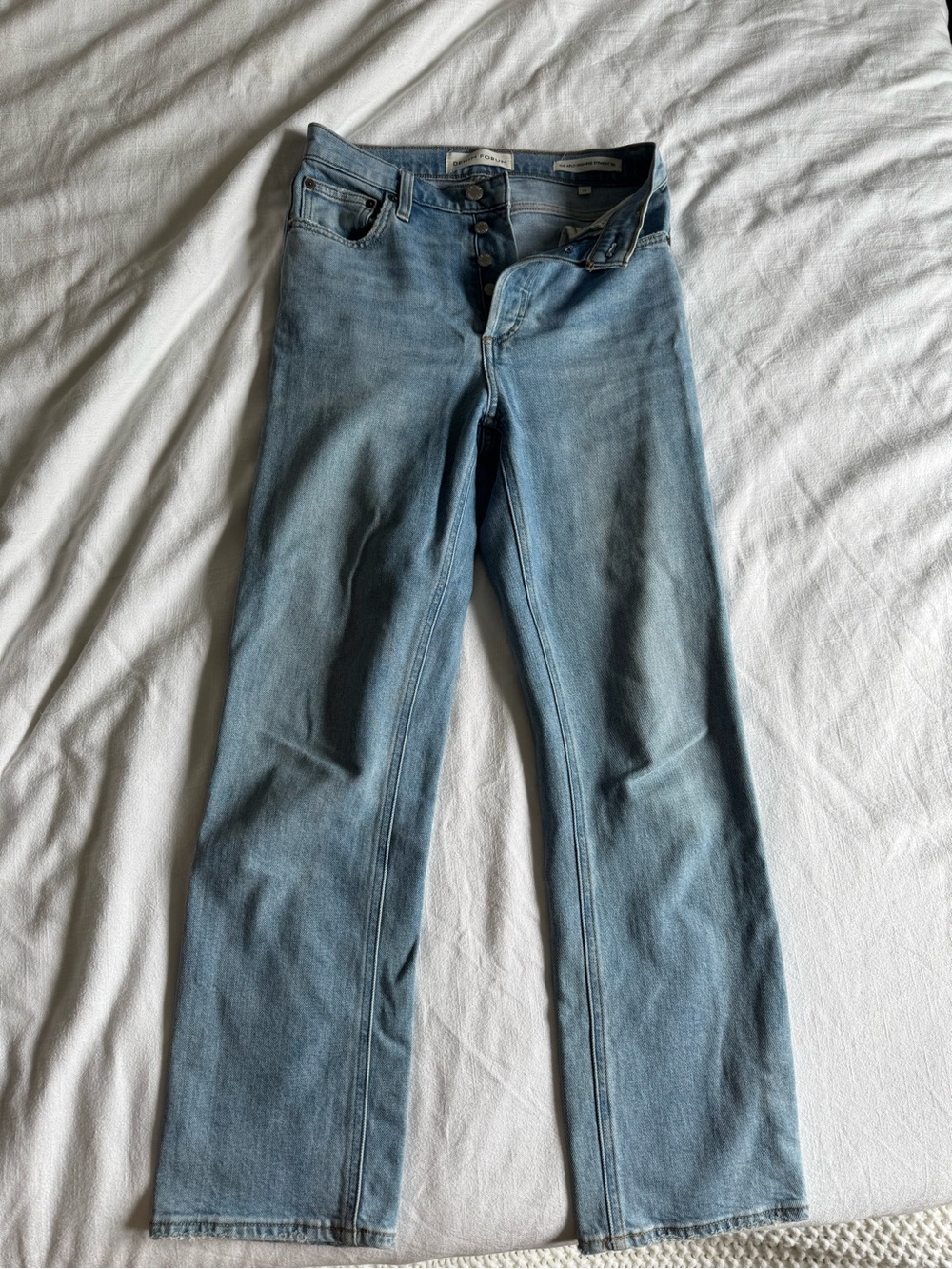 Aritzia Denim Forum - The Arlo High Rise Straight